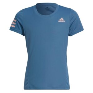 Adidas Club Short Sleeve T-shirt Azul 9-10 Years Niño