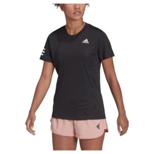 Adidas Club Short Sleeve T-shirt Negro S Mujer