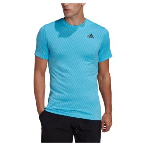 Adidas Freelift Short Sleeve T-shirt Azul S Hombre