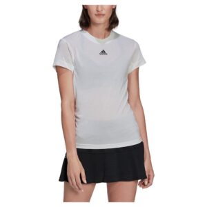 Adidas Freelift Short Sleeve T-shirt Blanco S Mujer