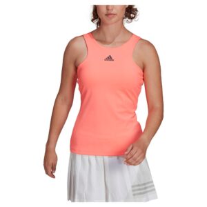Adidas Hf0839 Sleeveless T-shirt Rosa L Mujer
