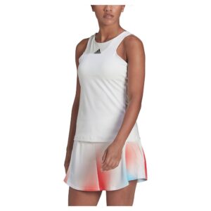 Adidas Hf0842 Sleeveless T-shirt Blanco S Mujer