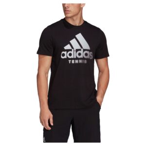 Adidas Tennis Cat Graphic Short Sleeve T-shirt Negro S Hombre