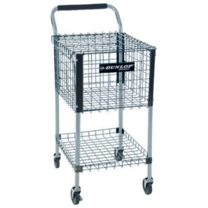 Dunlop Metal Teaching Ball Cart Plateado Up To 325 Balls