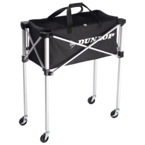Dunlop Teaching Wheeled Ball Bag Negro Up To 250 Balls