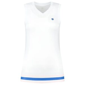 K-swiss Hypercourt Sleeveless T-shirt Blanco S Mujer