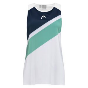 Head Racket Agility Sleeveless T-shirt Blanco 152 cm Niño