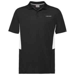 Head Racket Club Tech Short Sleeve Polo Negro L Hombre
