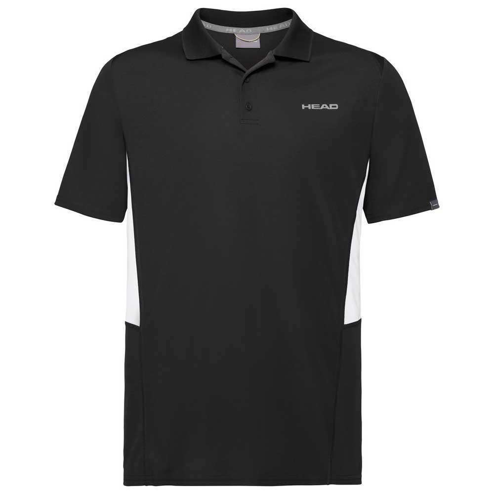 Head Racket Club Tech Short Sleeve Polo Negro S Hombre