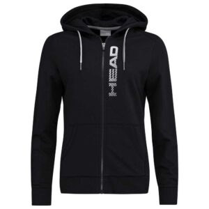 Head Racket Club Greta Full Zip Sweatshirt Negro M Mujer
