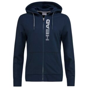Head Racket Club Greta Full Zip Sweatshirt Azul S Mujer