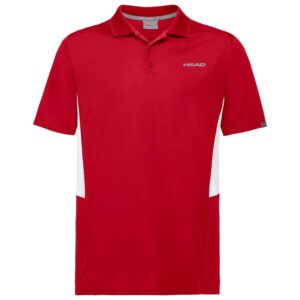 Head Racket Club Tech Short Sleeve Polo Rojo S Hombre