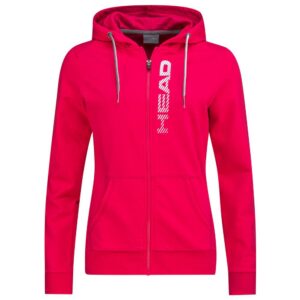 Head Racket Club Greta Full Zip Sweatshirt Rosa M Mujer