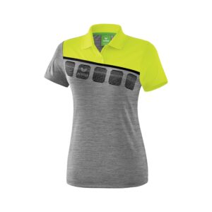 Erima 5-c Polo Shirt Gris 40 Mujer