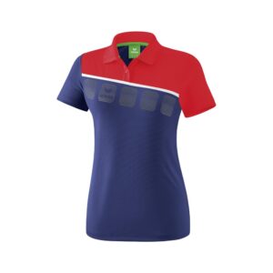 Erima 5-c Polo Shirt Azul 36 Mujer