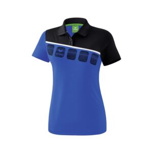 Erima 5-c Polo Shirt Azul 34 Mujer