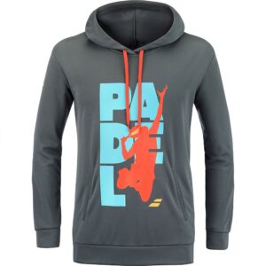 Babolat Padel Sweat Hoodie Gris M Hombre