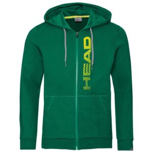 Head Racket Club Fynn Full Zip Sweatshirt Verde S Hombre