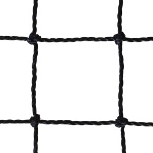 Sporti France Tennis Net Cabled 2 Mm Mesh 45 Doubled On 6 Rows Negro