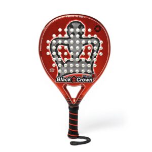 Black Crown Piton 10 Padel Racket Rojo