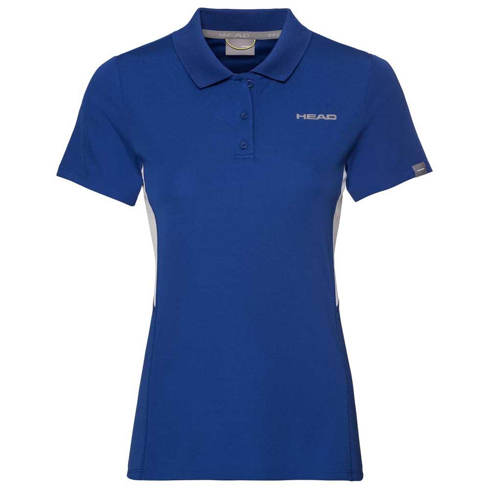 Head Racket Club Tech Short Sleeve Polo Azul XL Mujer