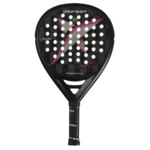 Drop Shot Conqueror 10 Soft Padel Racket Negro