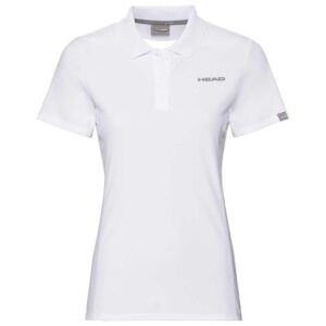 Head Racket Club Tech Short Sleeve Polo Blanco L Mujer