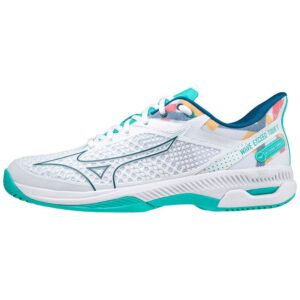 Mizuno Wave Exceed Tour 5 Ac Shoes Blanco EU 40 1/2 Mujer
