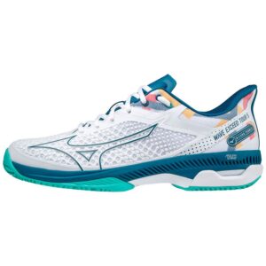 Mizuno Wave Exceed Tour 5 Cc Shoes Blanco EU 46 Hombre