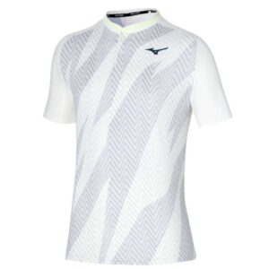 Mizuno Shadow Short Sleeve Polo Blanco XL Hombre