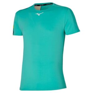 Mizuno Shadow Short Sleeve T-shirt Verde M Hombre