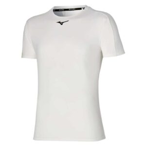 Mizuno Shadow Short Sleeve T-shirt Blanco XL Hombre
