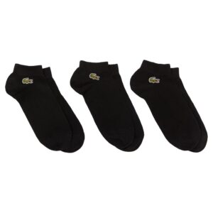 Lacoste Sport Pack Ra4183 Short Socks 3 Pairs Negro EU 35-38 Hombre