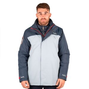 Varlion W. Jacket Gris S Hombre