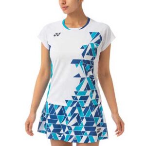 Yonex 20635ex Short Sleeve Polo Blanco M Mujer