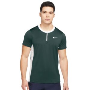 Nike Court Dri Fit Advantage Short Sleeve Polo Verde XL Hombre