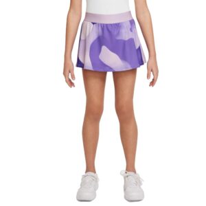 Nike Court Dri Fit Victory Printed Skirt Lila 12-13 Years Niño