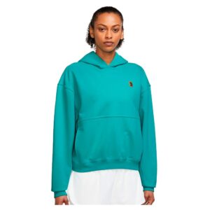 Nike Court Fleece Hoodie Verde XS Mujer