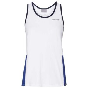 Head Racket Club Sleeveless T-shirt Blanco L Mujer