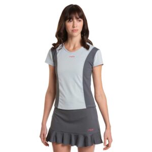 Nox Pro Regular Short Sleeve T-shirt Gris S Mujer