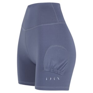 Born Living Yoga Garros Short Leggings High Waist Azul M Mujer