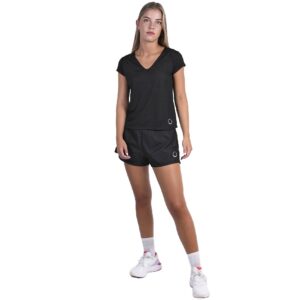 Infinite Athletic Infinite Short Sleeve T-shirt Negro L Mujer