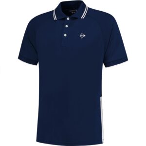 Dunlop Club Short Sleeve Polo Azul L Hombre