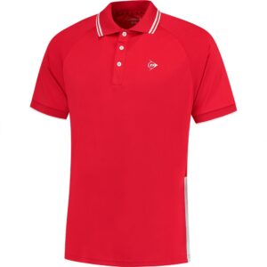 Dunlop Club Short Sleeve Polo Rojo XL Hombre