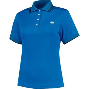 Dunlop Club Short Sleeve Polo Azul M Mujer