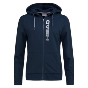 Head Racket Club Greta Full Zip Sweatshirt Azul M Mujer