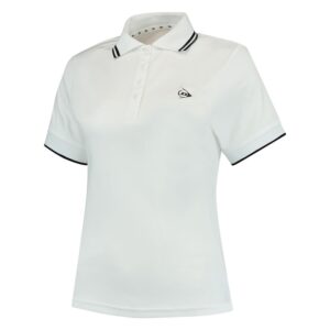 Dunlop Club Short Sleeve Polo Blanco L Mujer