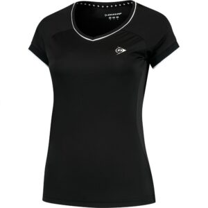 Dunlop Club Short Sleeve T-shirt Negro S Mujer