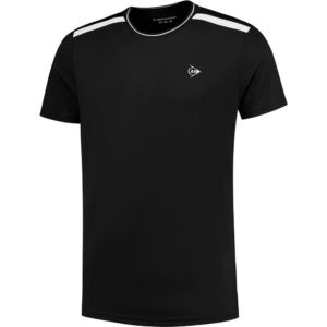 Dunlop Club Short Sleeve T-shirt Negro 128 cm Niño