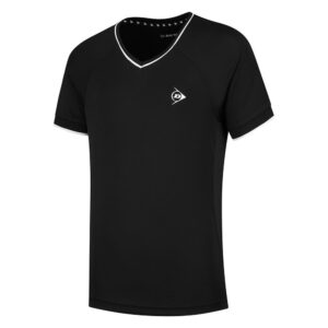 Dunlop Club Short Sleeve T-shirt Negro 140 cm Niño